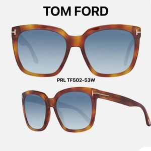 Tom Ford Amarra Sunglasses in Light Tortoise